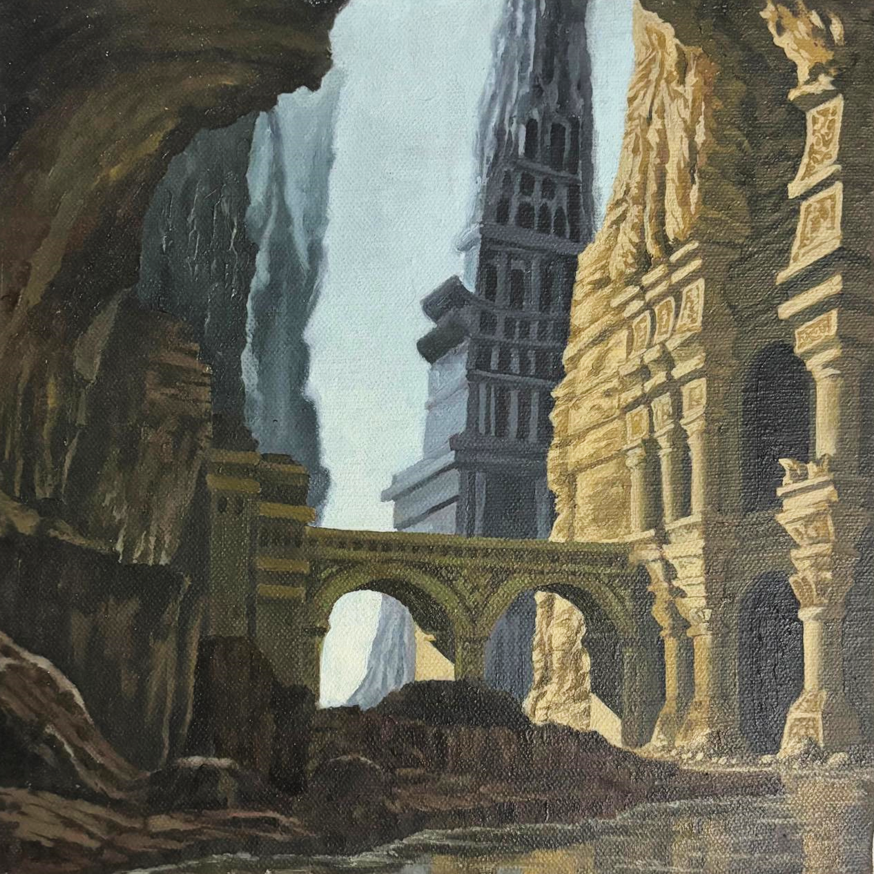 Watercolour landscape, 2025