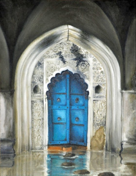 Siddhi Surul Tomb at Janjira, Oil, 2012