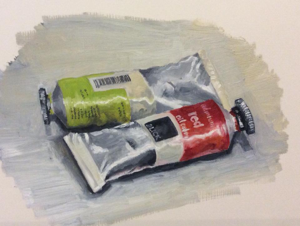 Paint tubes, Oil, 2014