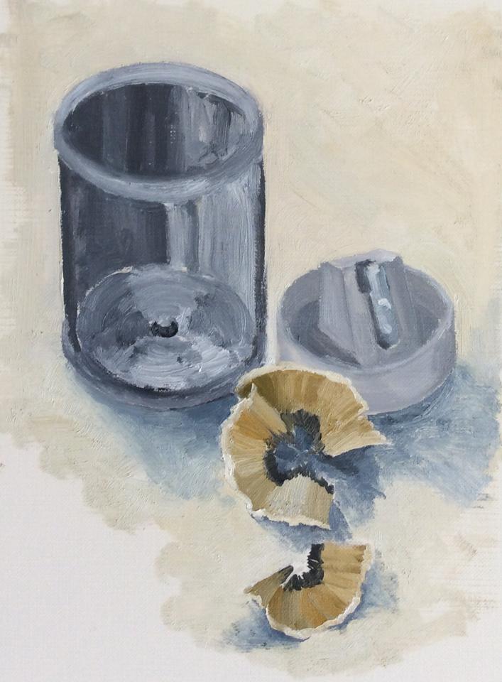 Shavings, Oil, 2014