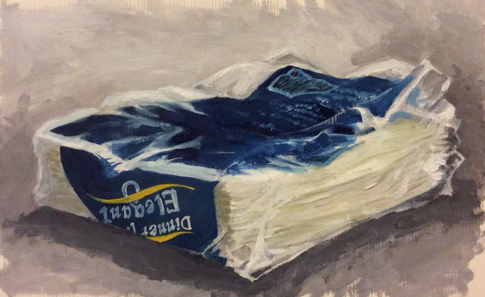 Tissues, Oil, 2014