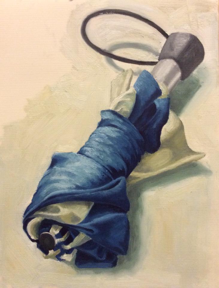 Umbrella, Oil, 2014
